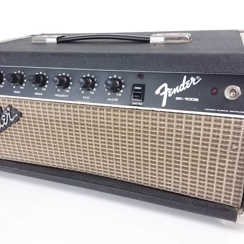 Fender SK-100B SOLID STATE HEAD Bass Amp 100 Watts | Reverb