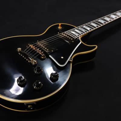 Gibson Custom Shop 1957 Les Paul Custom Reissue 2-Pickup VOS Ebony - LPB57VOEBGH1 818 image 3