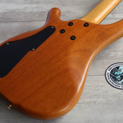 1980's TUNE "Bass Maniac" Japan TBC-4  25-Fret Bass Guitar (Natural Stain) image 9