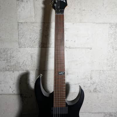 Ibanez RG7CSD1 J Custom 7 String LACS (L.A. Custom Shop) Designed 2000 Black Flat image 4