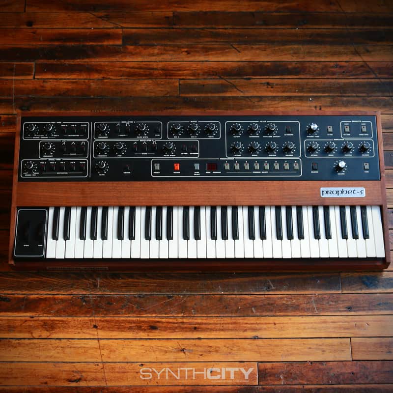 Sequential Prophet 5 Rev 3.2 61-Key 5-Voice Polyphonic Synthesizer (Serial no. 5418) image 1