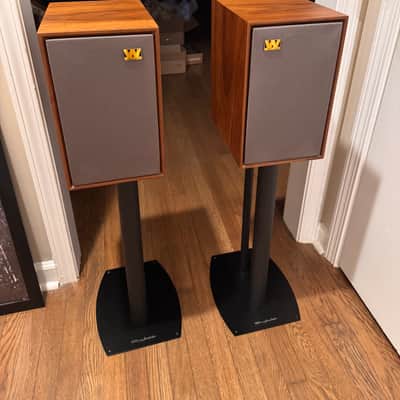 Wharfedale Denton 80th Anniversary Speakers w/ Wharfedale Stands Bild 2