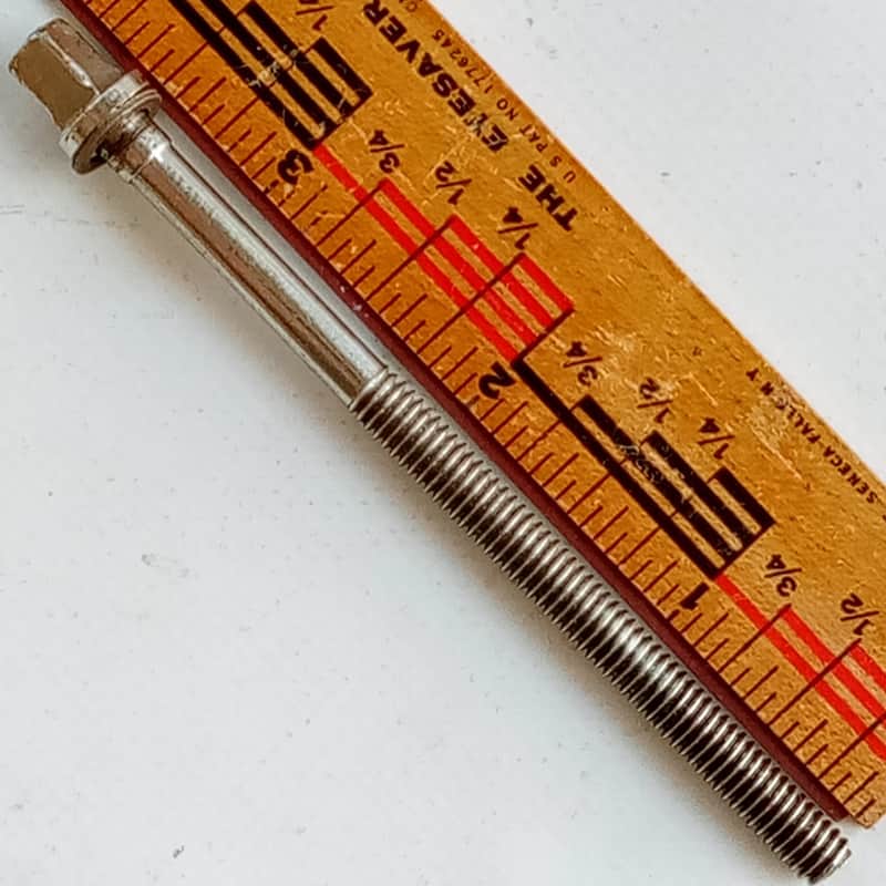 Rogers 1+ 3.5"60s T-Rod Snare/Tom Drum 12-24 Tension-Lug-Screw Holiday Cleveland image 1