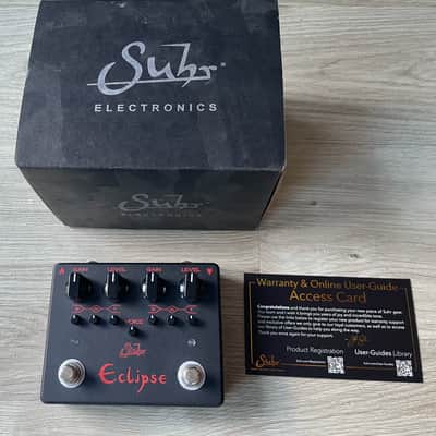 Suhr Eclipse Dual Overdrive/Distortion - New Black Edition image 2