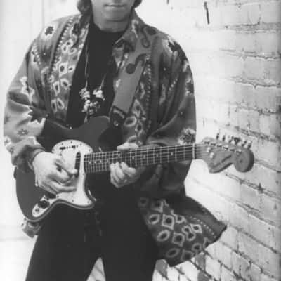 1960s Fender Mustang Dakota Red owned by Nils Lofgren image 8