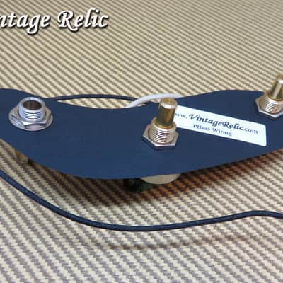 Upgrade wiring kit Pre-wired NOS PIO cap CTS pots fits Fender Precision PBass image 2
