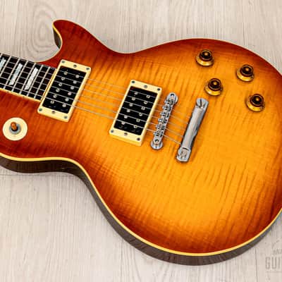 1991 Burny RLG '59 Model Standard Flame Top w/ 50s-Style Neck & VH-1 PAFS, Japan Fernandes image 9
