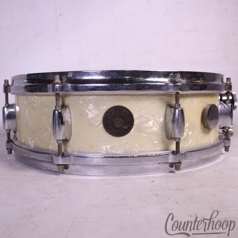 *Gretsch 14x4" Max Roach Progressive Jazz Snare Drum WMP Vintage 50s image 1