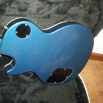 2010 Lays Guitar Co Gibson Les Paul Special Standard Custom Shop Historic Makeover Quiltted Blue Burst 60s Thin Neck image 10