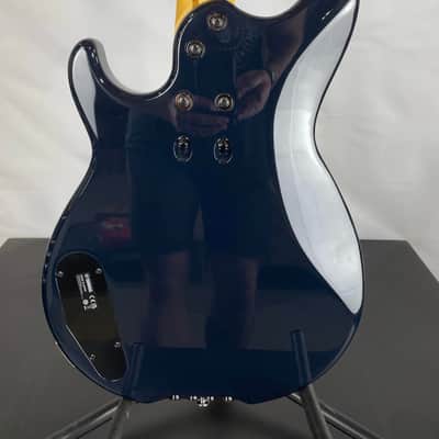 Yamaha BBP34 Japan 4-String Bass Guitar, Rosewood Fingerboard, Midnight Blue image 5