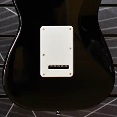 Fender Squier Sonic Stratocaster Black Electric Guitar - Left-Handed image 6