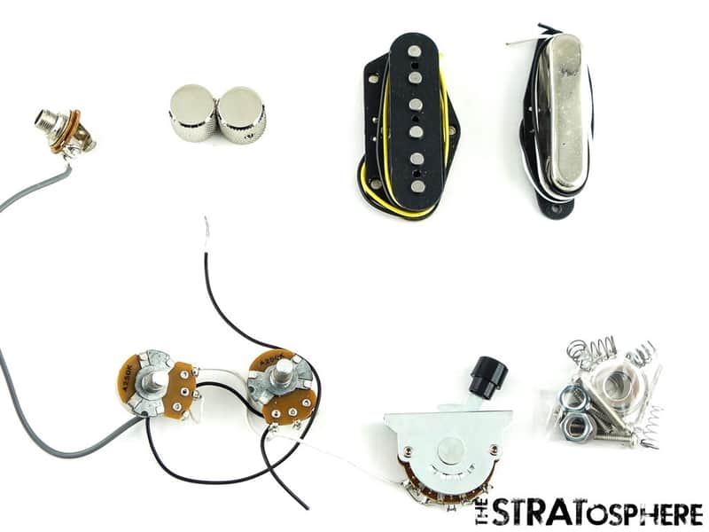 Fender Squier Classic Vibe 60s Tele Thinline PICKUPS POTS KNOBS, Telecaster image 1
