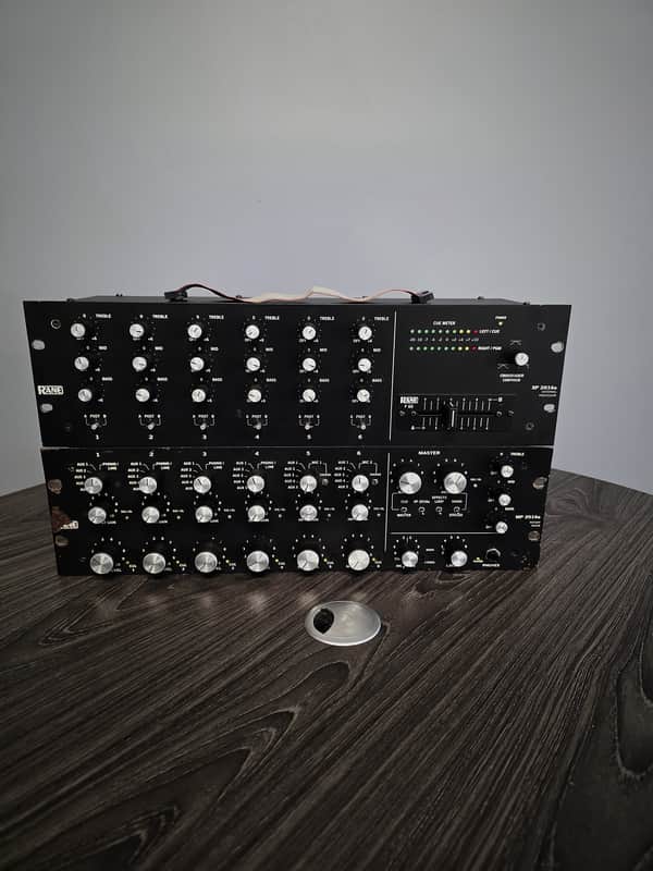 Rane MP 2016a Rotary DJ Mixer + XP 2016a External Processor + Model-3300 Isolator — Tested Bundle image 1