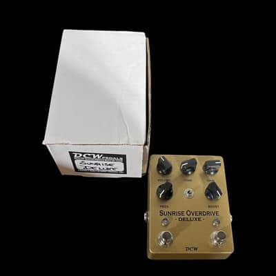DCW Pedals Sunrise Overdrive Deluxe - Gold X14709 image 1