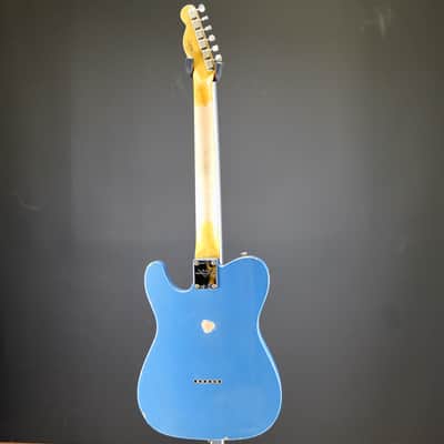 Fender Custom Shop 1963 Telecaster Relic 3A Rosewood Fingerboard Aged Lake Placid Blue image 11