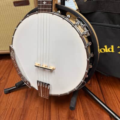 Gold Tone CC-100R Cripple Creek 5-String Resonator Banjo 2025- w/gig bag - Open box image 4