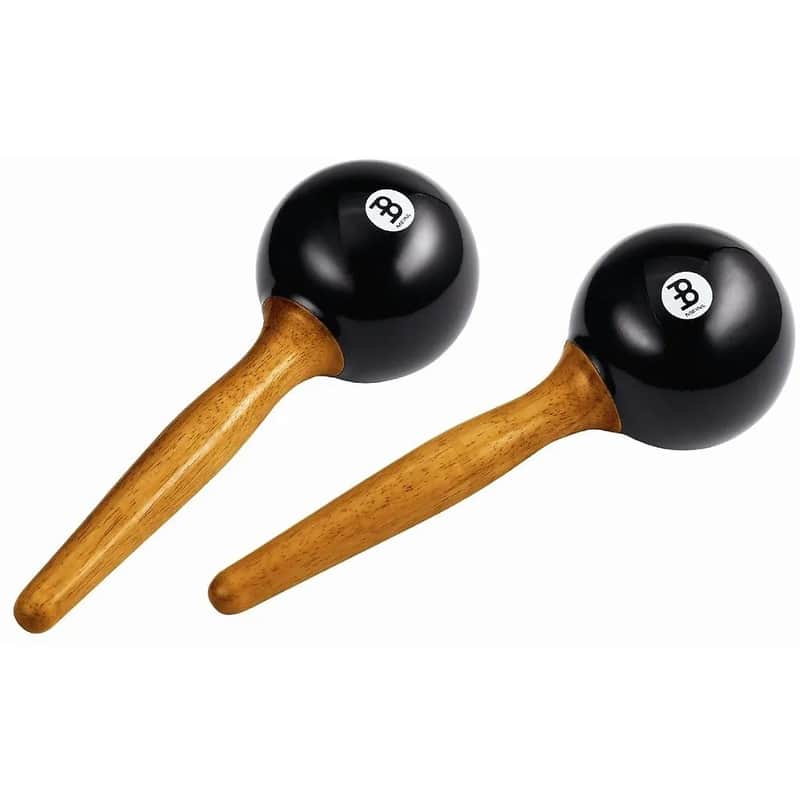 Meinl PM1BK Plastic Studio Maracas (Pair) image 1