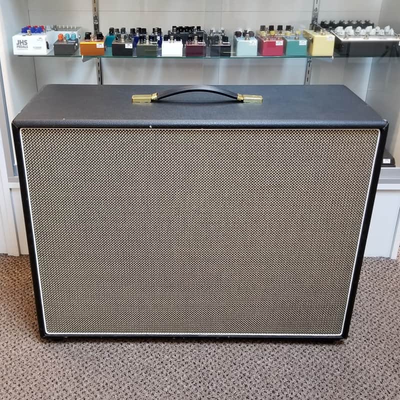 used Mojotone British 2x12" Guitar Cabinet with Scumback M55 Speakers, Very Good Condition image 1