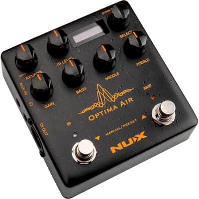 Nux OPTIMA-AIR Pédale d'effets simulateur de guitare acoustique image 5
