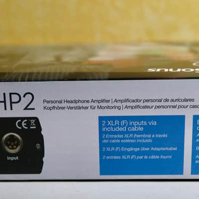 PreSonus HP2 Stereo Headphone Amplifier with Cable and PSU image 12