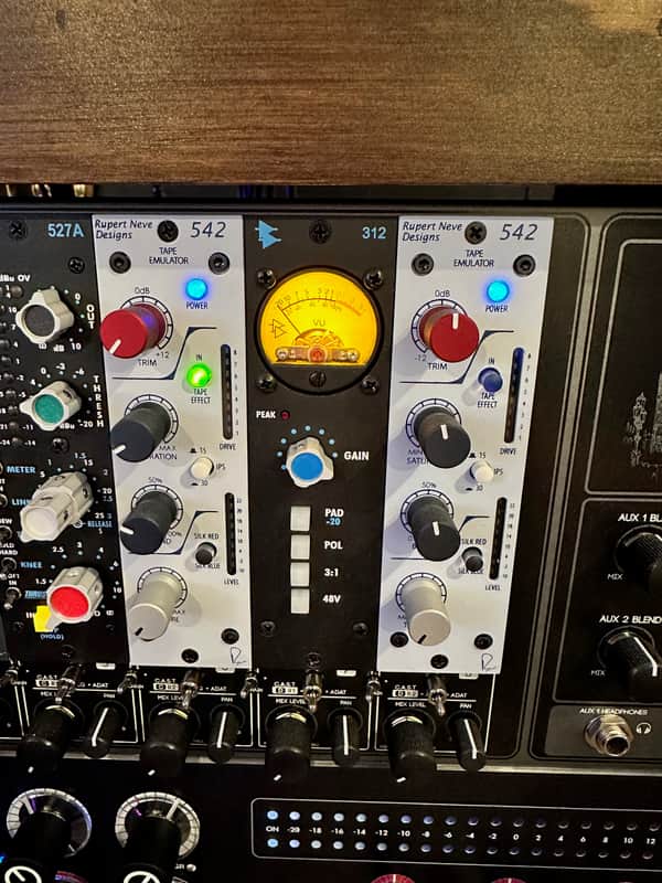 Rupert Neve Designs Portico 542 500 Series Tape Emulator Module 2013 - Present - White - Stereo PAIR image 1