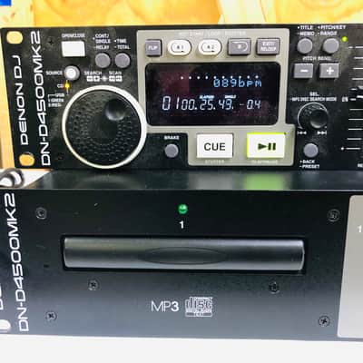Denon DJ DN-D4500MK2 Dual Digital Media Player with USB, CD, MP3 Playback D4500 image 3