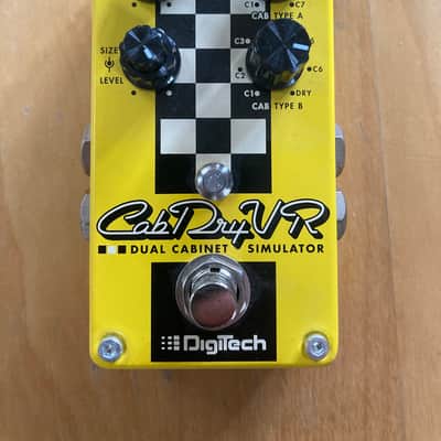 DigiTech CabDryVR Dual Cabinet Simulator 2010s - Yellow/Black/White image 1