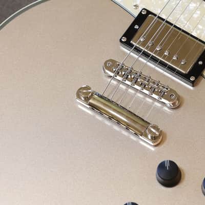 MINTY! D’Angelico Brighton Deluxe Series Double-Cut Electric Guitar Desert Sand + OHSC image 6