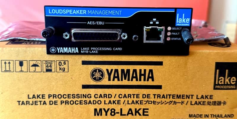 Yamaha MY8-LAKE Loudspeaker Management / Processing Card. For: Yamaha QL, CL & Rivage Series Consoles image 1