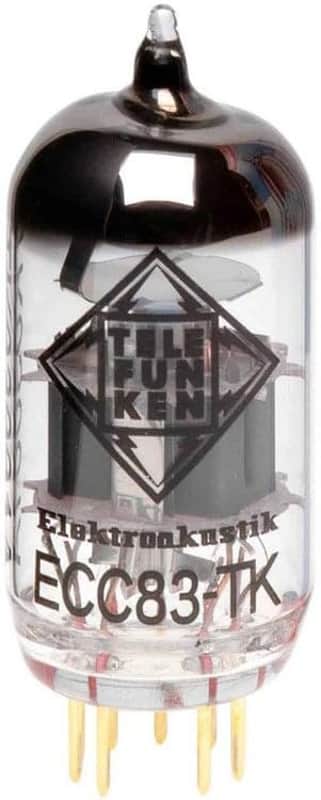 TELEFUNKEN ECC83-TK Black Diamond Series Vacuum Tube image 1