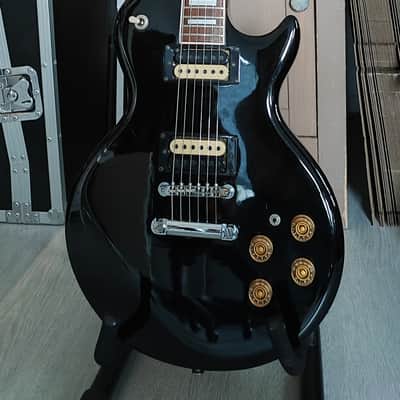 Pearl Export Deluxe Les Paul Black - SN 1010552 - 70-80's Matsumoku Japan image 1