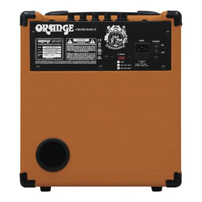 Orange Crush Bass 25 Orange - Bass Combo Amp image 3