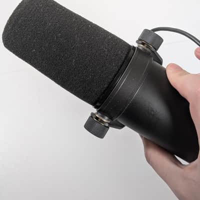 Authentic Shure SM7B Dynamic Microphone Cardiod Black Complete with Accessories image 9