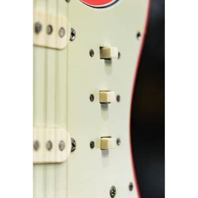 1962 Fender Stratocaster fiesta red image 21