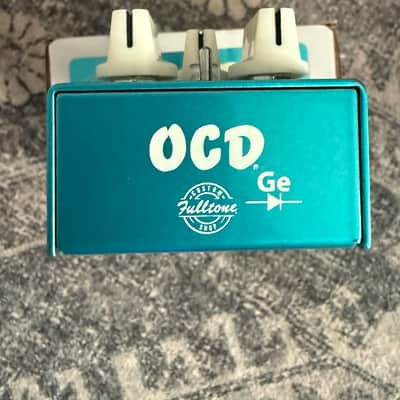 Fulltone Custom Shop OCD-GE Germanium Overdrive 2019 - Tahitian Teal image 4