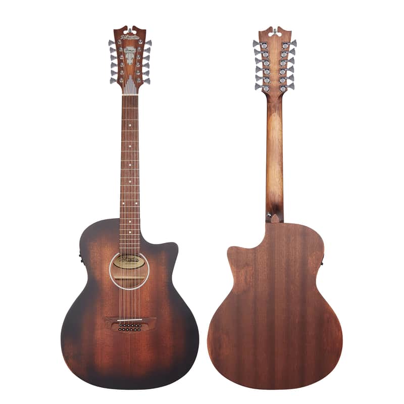 D'Angelico DAPLSG212AGDCP PREMIER FULTON LS Grand Auditorium Single Cutaway 12-String Acoustic-Electric Guitar image 1