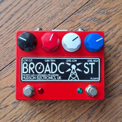 Hudson Electronics PG-24V-FS Broadcast Dual Footswitch 2018 - Rosso Corsa Bild 3