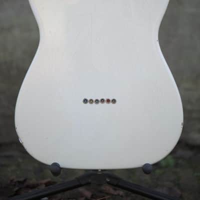 Del-Tone 60's T-Style - Khaya Mahogany - Olympic White image 11