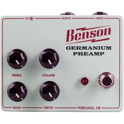 Benson Amps Germanium Preamp Pedal image 1