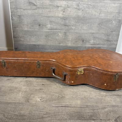 Gibson Stone Brown Case for ES-175, ES-125, & 16" Models- 1950s Era image 13