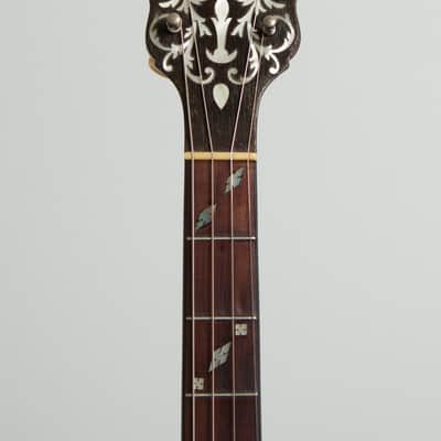 Paramount Style A Tenor Banjo (1924), ser. #4307, black hard shell case. image 5