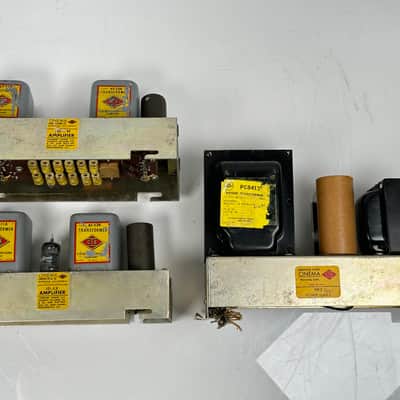 Cinema Engineering Tube Line Amps (2x) 101-AX, (3x) 102-AX, 102-A M, HV-T D Amplifiers, Power Supply & Rack image 14