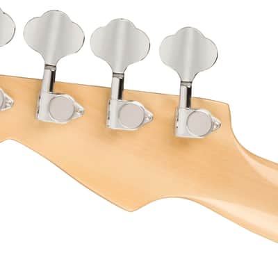 Fender Fullerton Precision Bass Uke, Walnut Fingerboard, Tortoiseshell Pickguard, Olympic White image 16