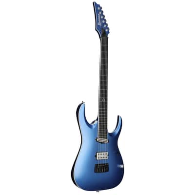 Ibanez JBM9999 Jake Bowen Electric Guitar (with Case), Azure Metal Matte image 2
