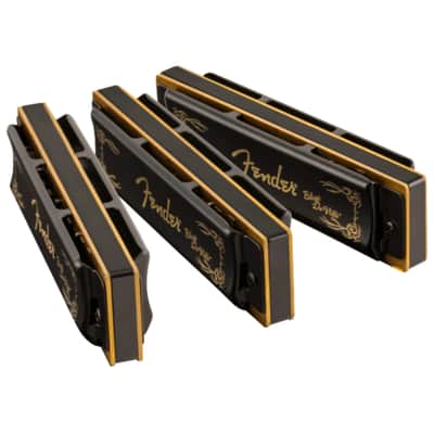 Fender Blues DeVille Harmonicas - 7 Pack with Case image 5