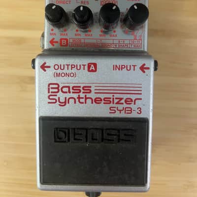 Boss SYB-3 Bass Synthesizer (Pink or Dark Gray Label) 1996 - 2001 - Silver image 1
