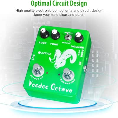 Joyo JF-12 Voodoo Octave 2024 - Green image 4