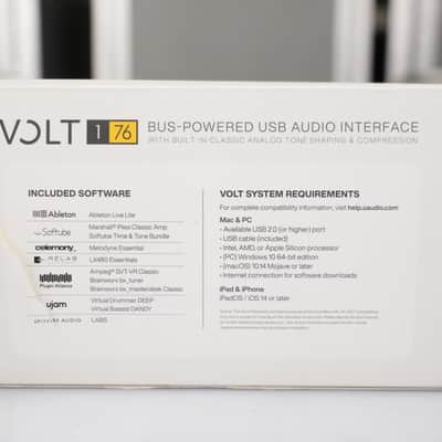 Universal Audio Volt 176 w/ Beyerdynamic DT 770 Pro Headphones & Mogami Gold #57624 image 8