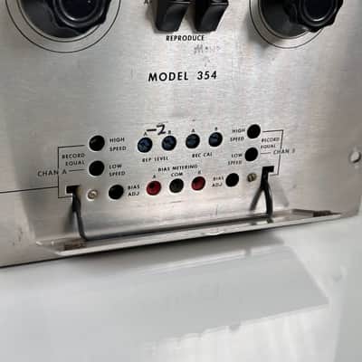 Vintage Ampex 354 Tube Stereo Reel to Reel Tape Recorder image 5