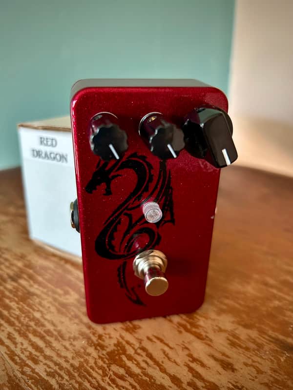 Lovepedal Red Dragon Fuzz - Red Metallic image 1